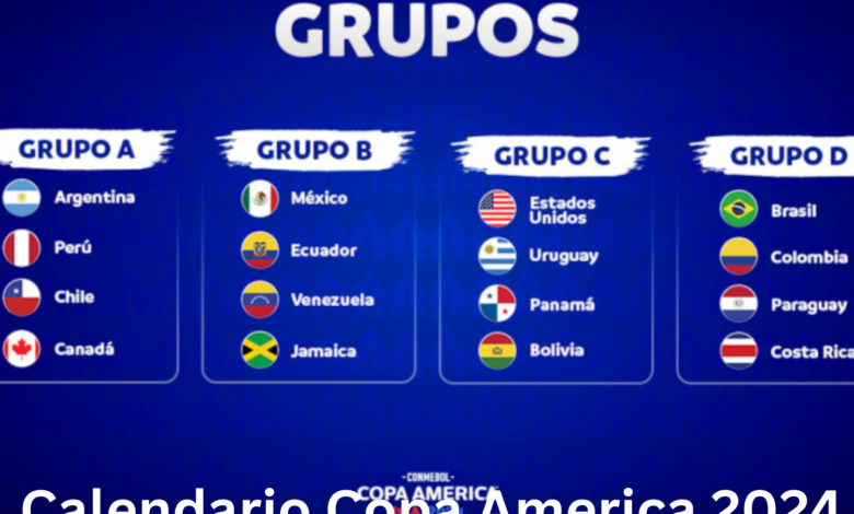 Calendario Copa America 2024