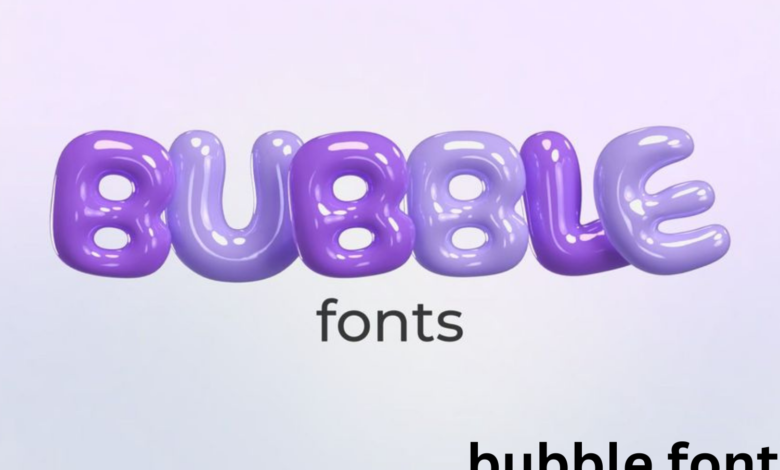 Bubble Font