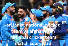 sri lanka national cricket team vs afghanistan national cricket team match scorecard