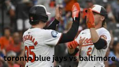 toronto blue jays vs baltimore orioles match player stats