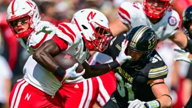 Rutgers football vs nebraska cornhuskers football match player stats