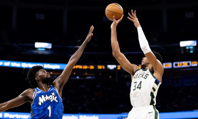 orlando magic vs milwaukee bucks match player stats