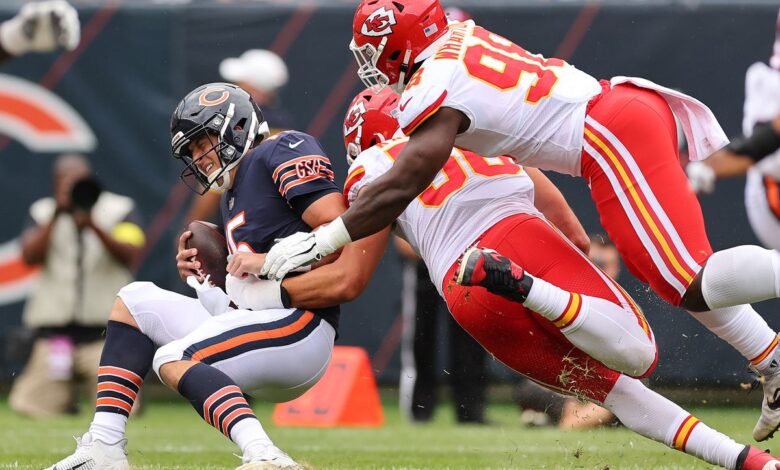 Kansas City Chiefs vs Chicago Bears Match Player Stats