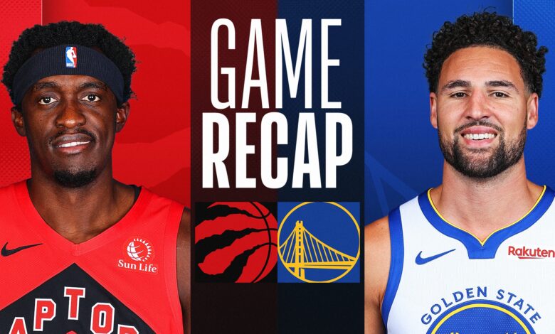 Toronto Raptors vs Golden State Warriors Match Player Stats