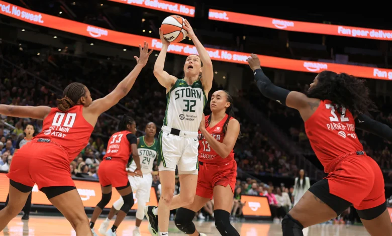 Seattle storm vs atlanta dream match player stats