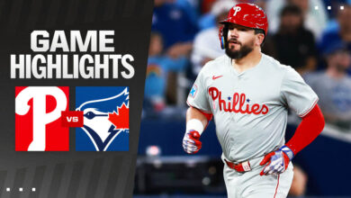 Toronto Blue Jays vs Phillies Match Player Stats