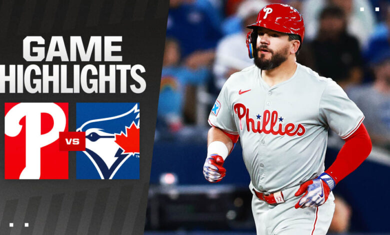 Toronto Blue Jays vs Phillies Match Player Stats