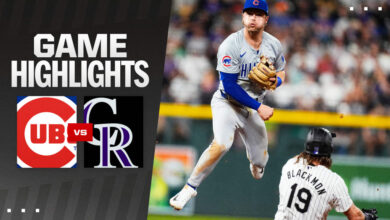 Colorado rockies vs chicago cubs match player stats